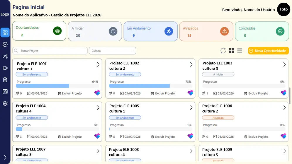 App Power Apps desenvolvido pela Elephantine